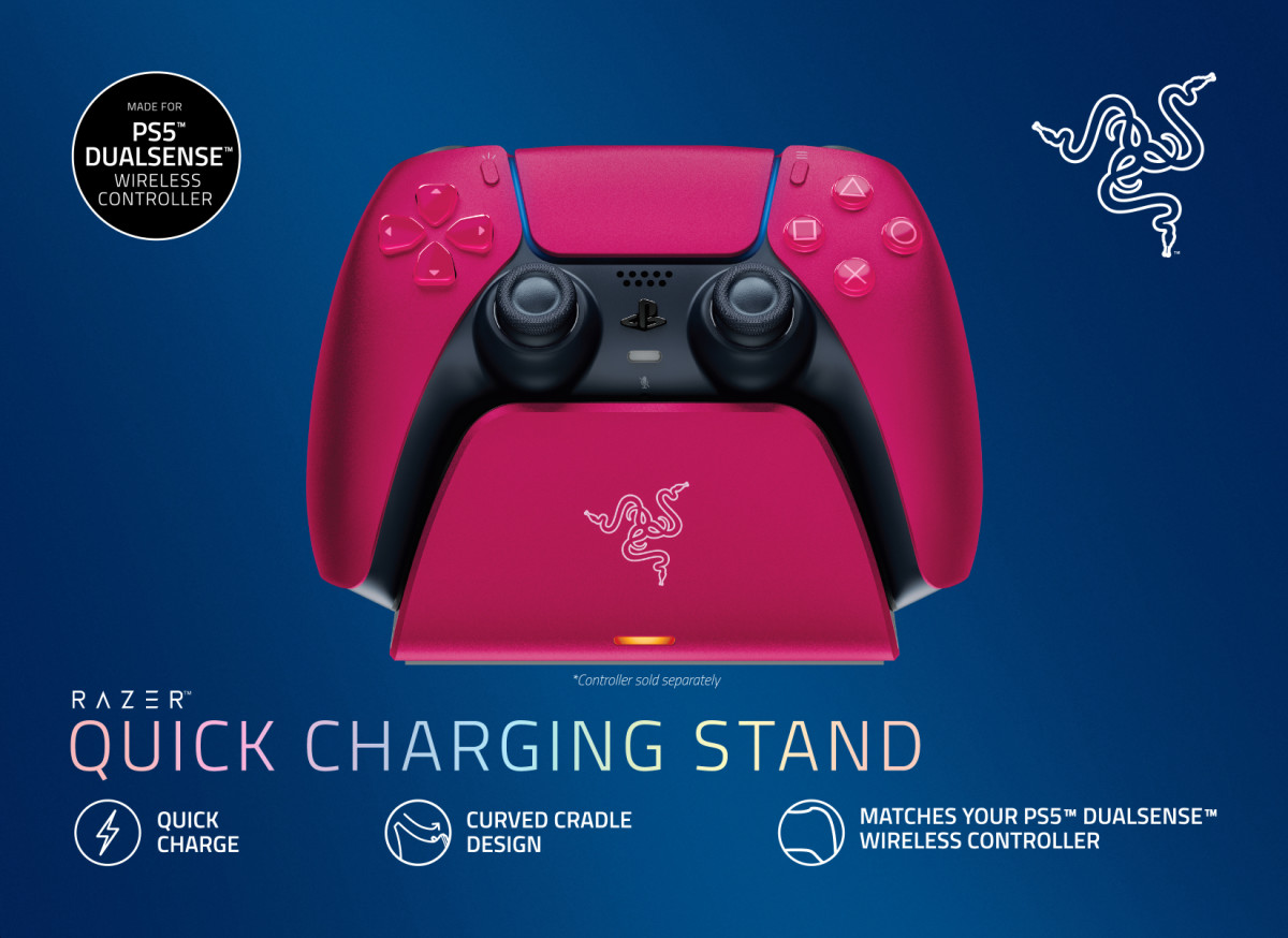 Universal Charging  for PS5 - Cosmic Red
