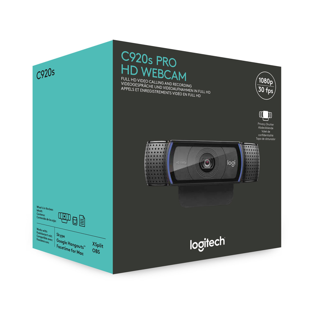 C920S Pro HD Webcam - N/A - EMEA