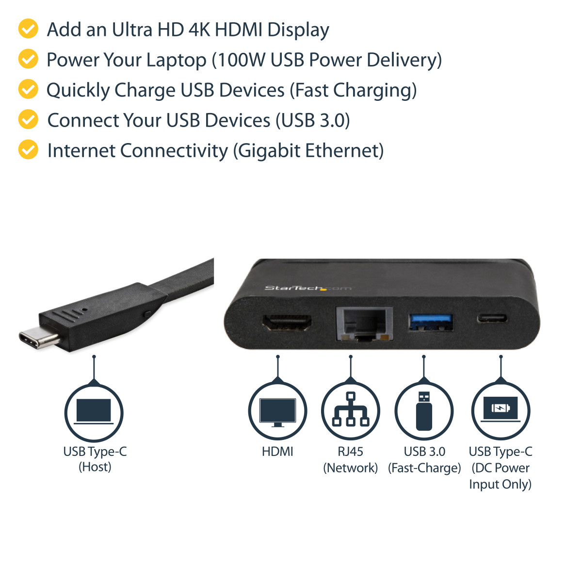 Multiport Adapter USB C - HDMI - 2x USB