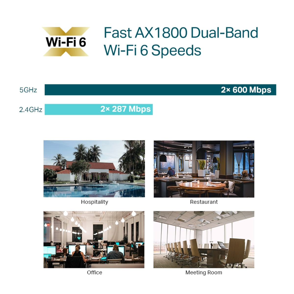 AX1800 Ceiling Mount WiFi 6 Access Point
