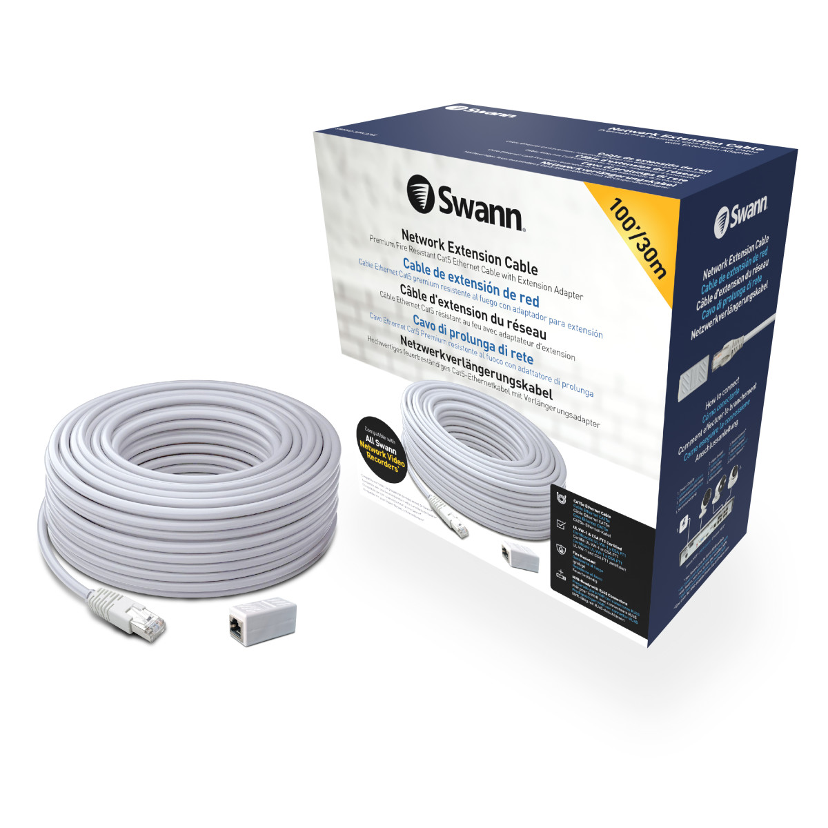 EUK -100ft/30m Network Extension Cable