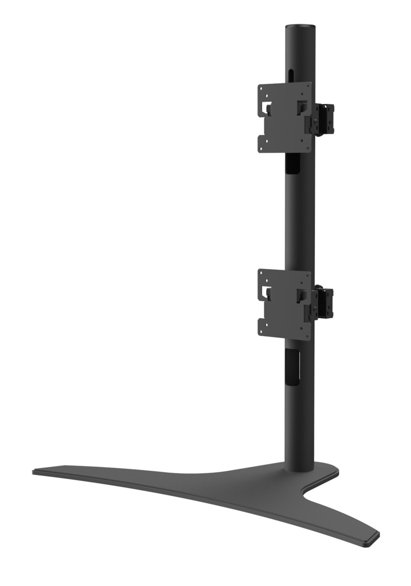 LCT650SD 1X2 Desktop Monitor Stand 24-49