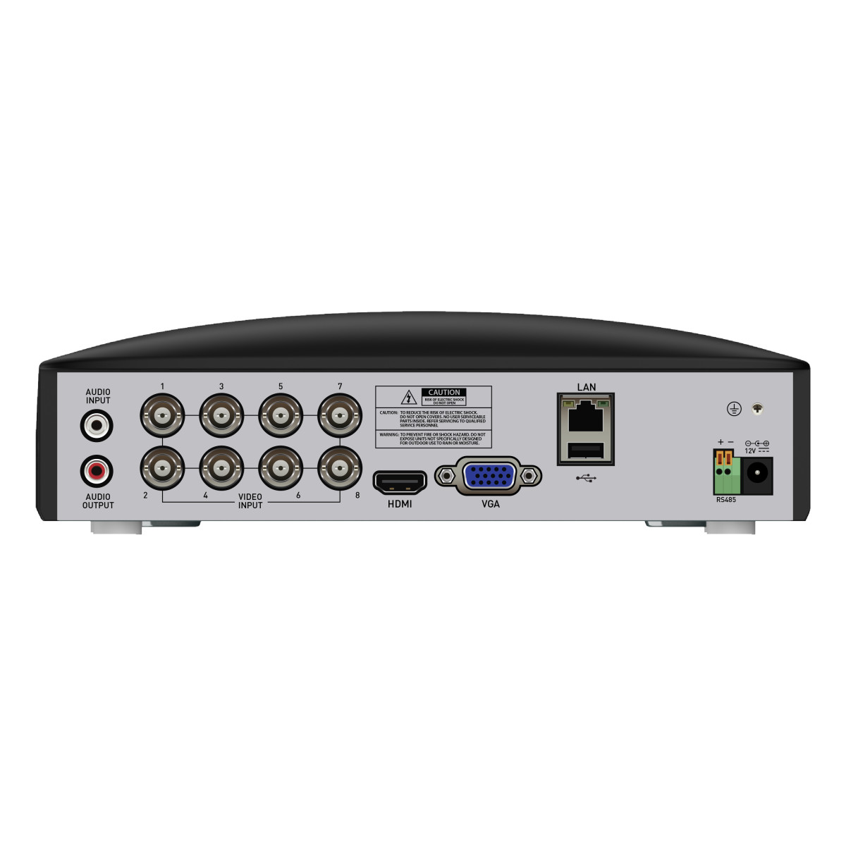 EUK - DVR8-4680 1080p/1TB/4x PRO-1080DER