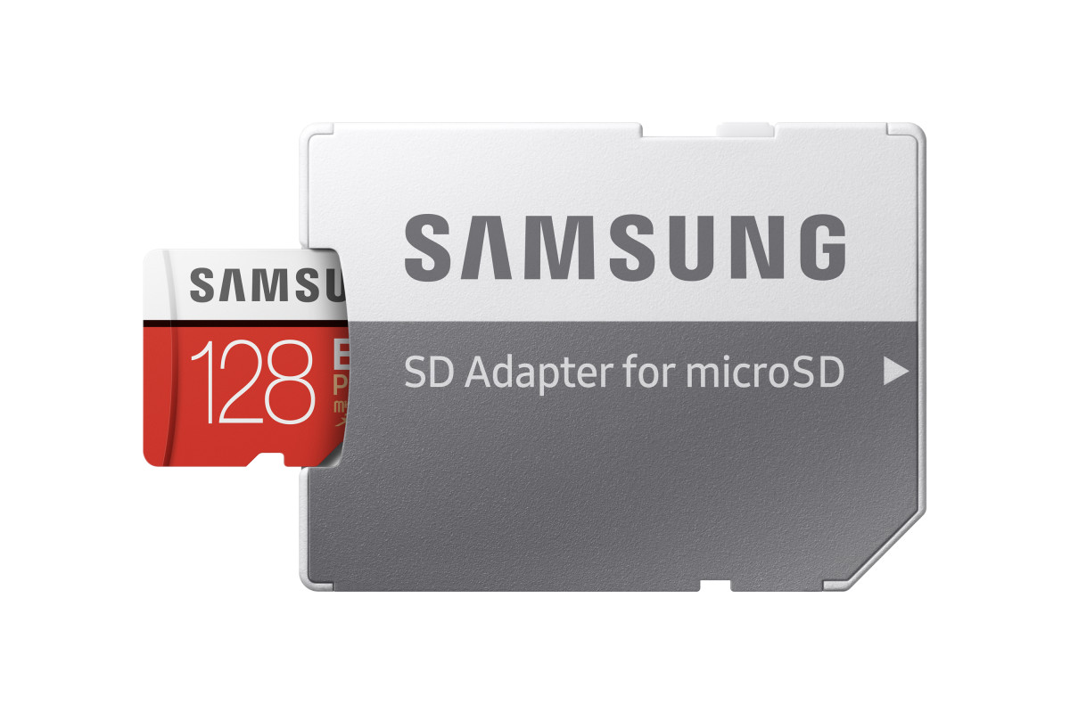 Flash Card 128GB Evo Plus Micro-SD w/a