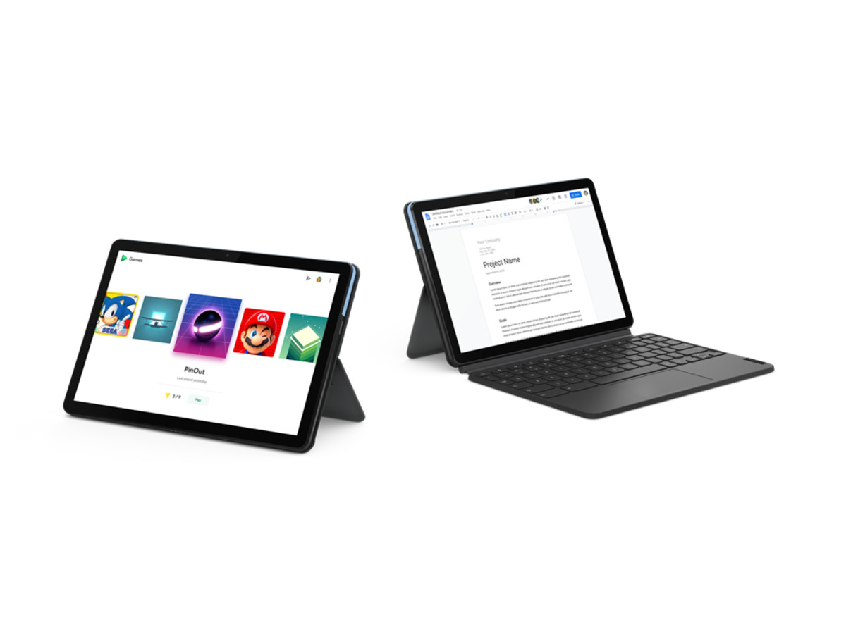 Chromebook Tablet + Keyboard 4GB 128GB