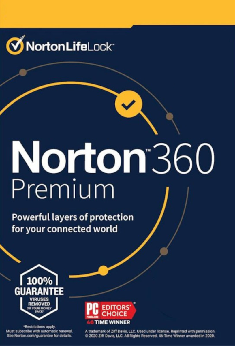 Norton 360 Prem 75G 1U 10D IQjersey ATT