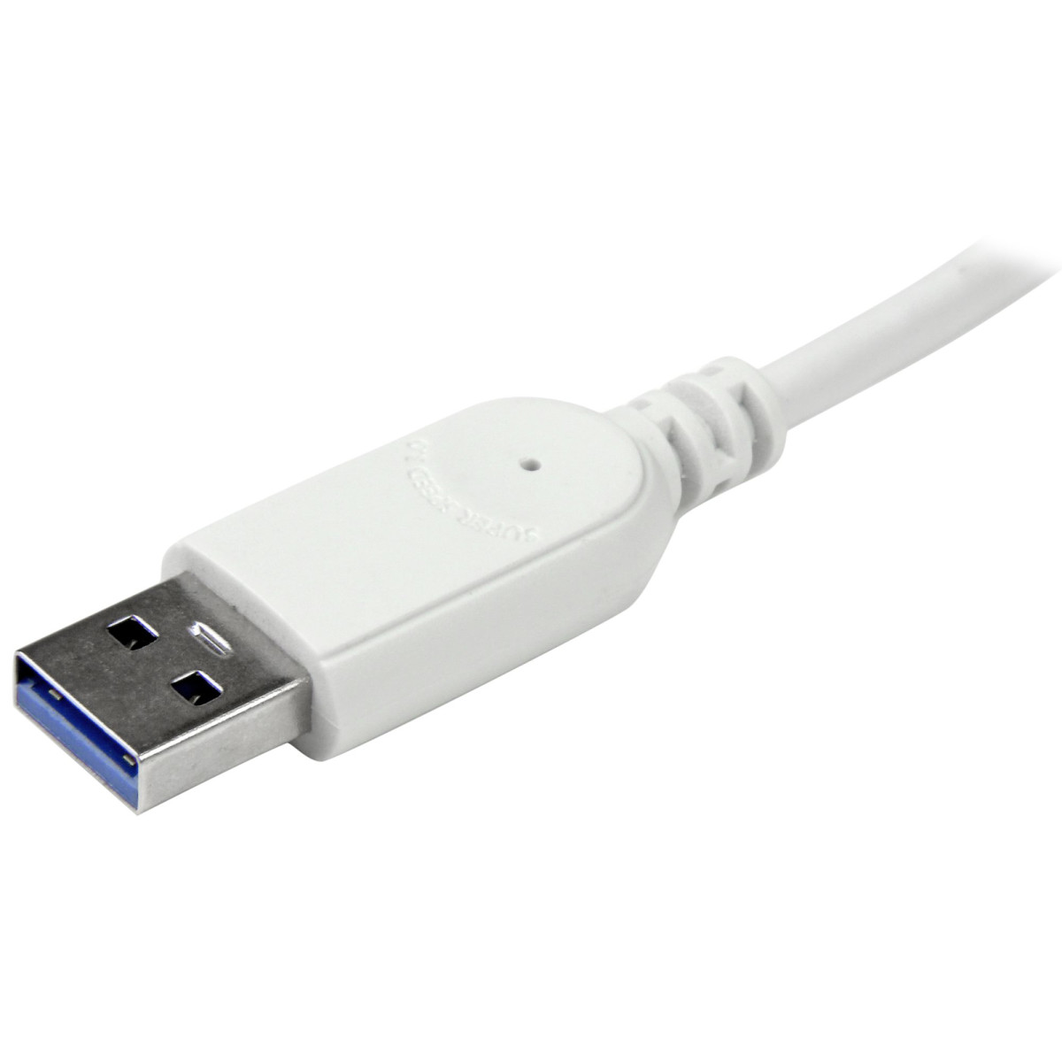 4Pt Portable USB 3.0 Hub w/Builtin Cable