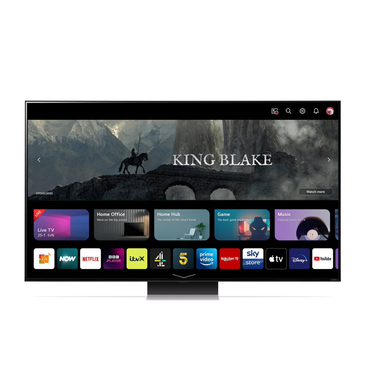 LG QNED MiniLED QNED86 65 4K Smart TV