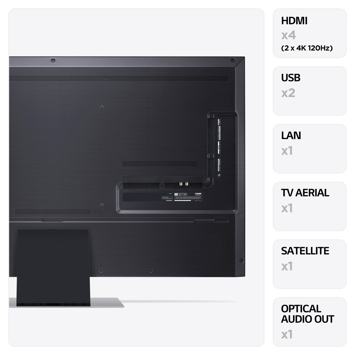 LG QNED MiniLED QNED86 55 4K Smart TV