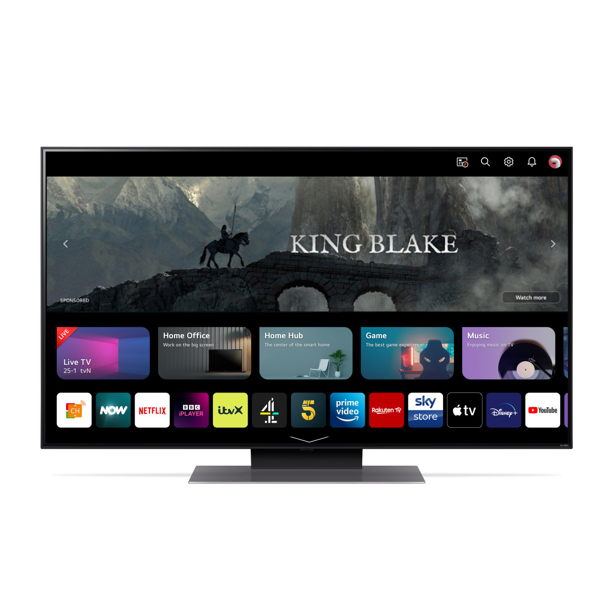 LG QNED QNED81 50 4K Smart TV