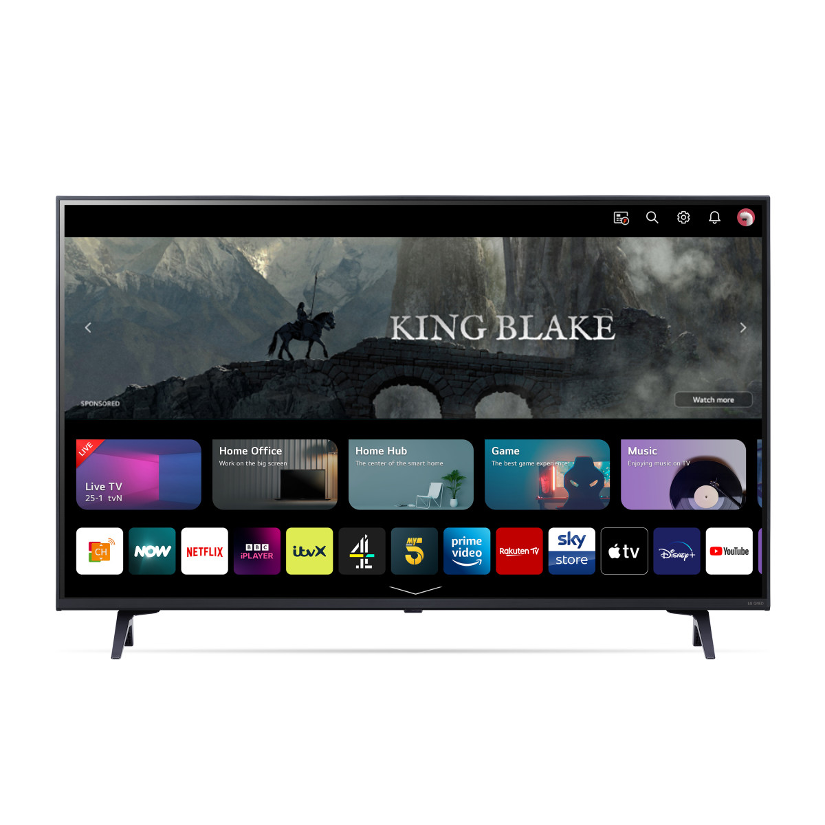 LG QNED QNED75 43 4K Smart TV
