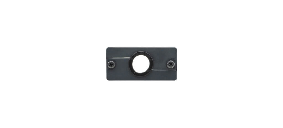 Wall Plate Insert Cable Pass-Through BLK