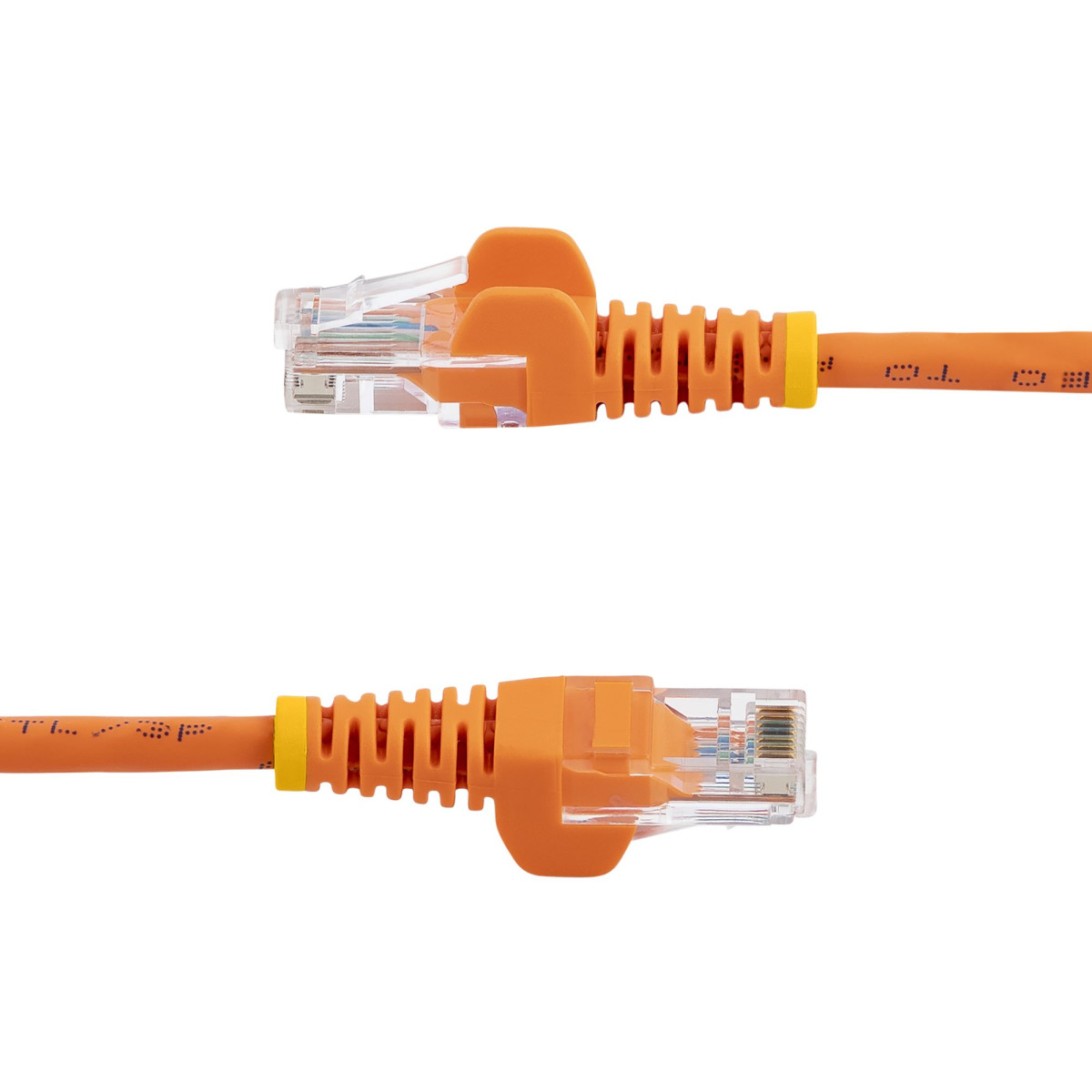 7m Orange Snagless Cat5e Patch Cable