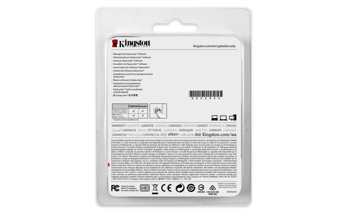 16GB USB 3.0 256 AES FIPS 140-2 Level 3