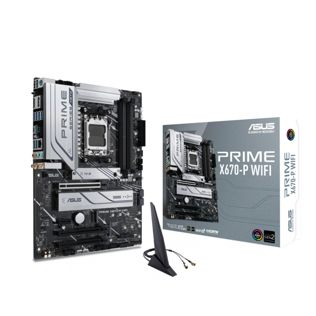 MB AMD AM5 Prime X670-P WIFI ATX