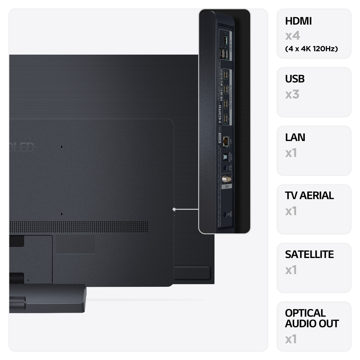 LG OLED evo C3 55 4K Smart TV