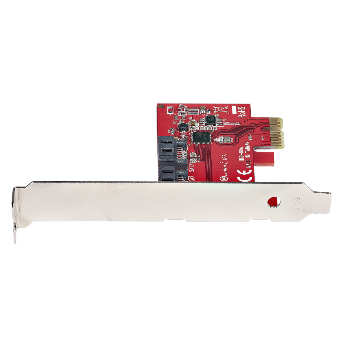 SATA PCIe Card 2 Ports 6Gbps Non-RAID
