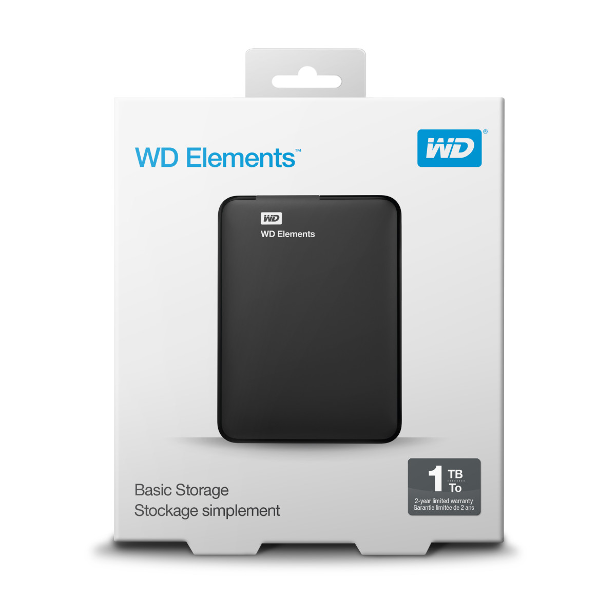 HDD Ext 1TB Elements USB3 Black