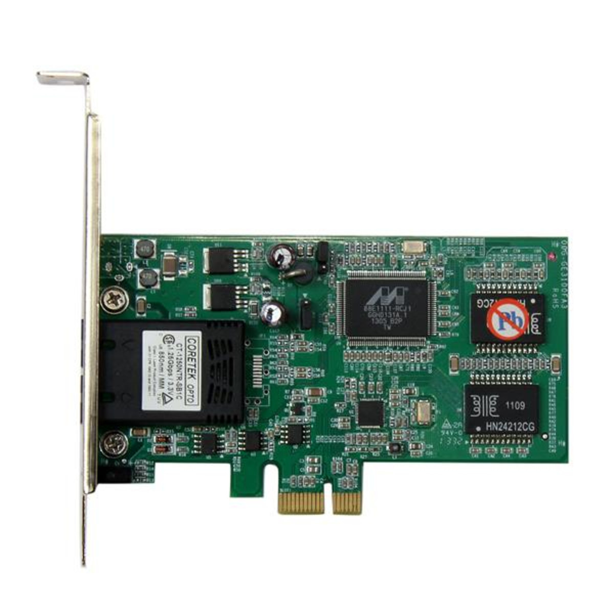 PCIe 1GB MM SC Fiber Network Card Adpt