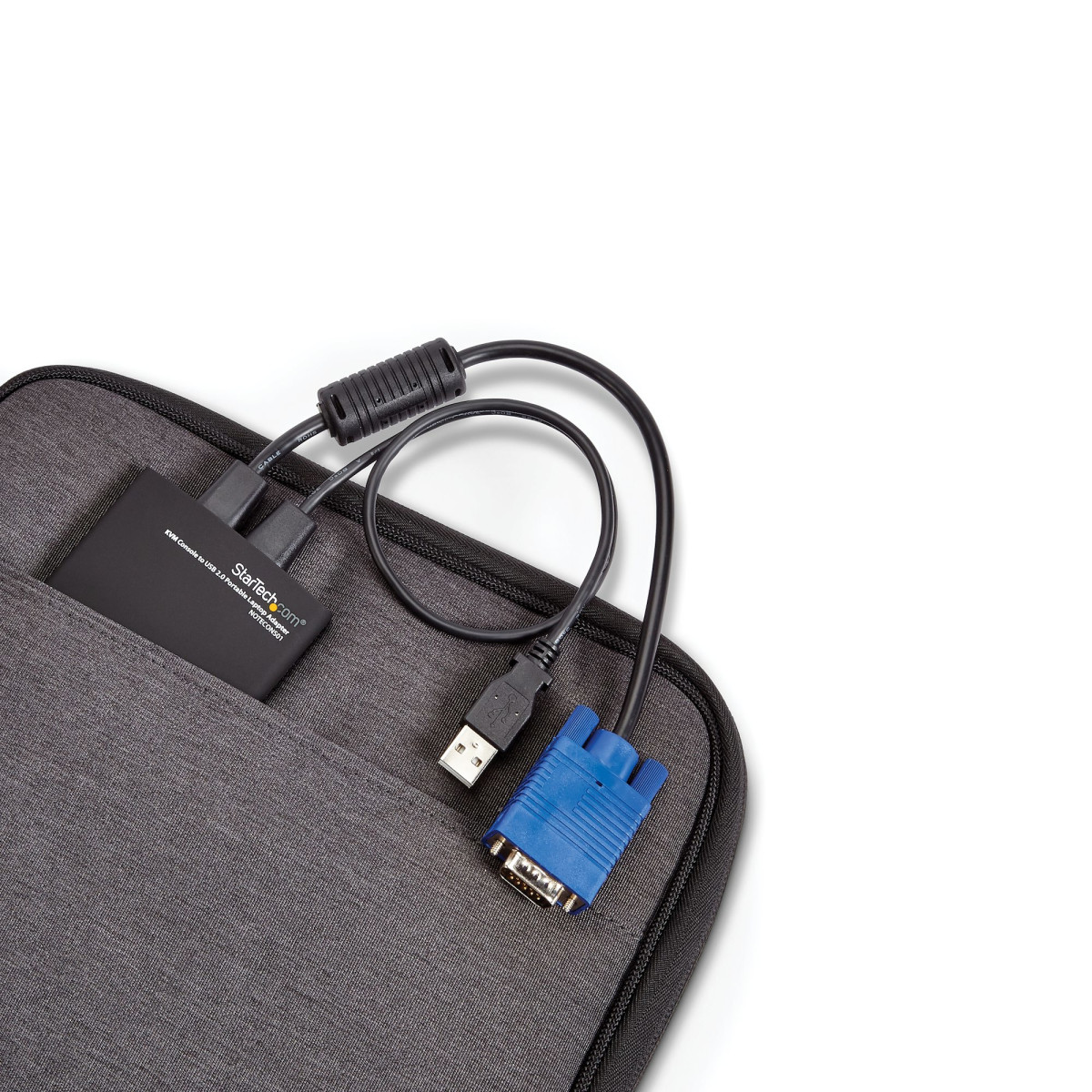 KVM Console to USB Laptop Crash Cart