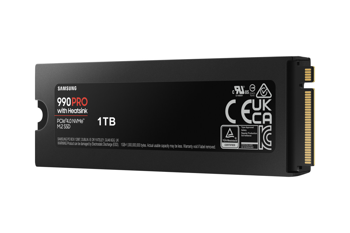 SSD Int 990 PRO 1TB Heatsink PCIe M.2