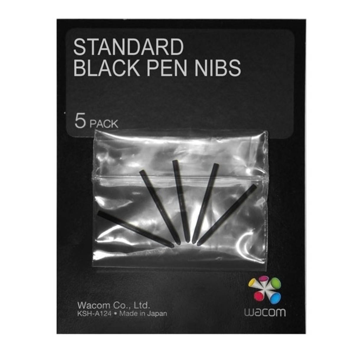 Pen Nibs (5 Pack) for Intuos4/5 - Black