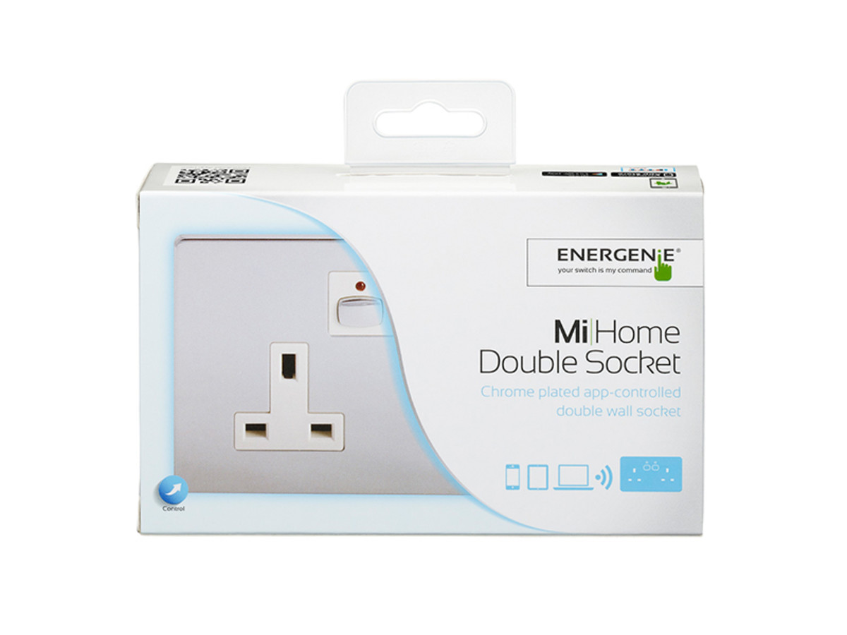 Mi Home Style - Double Socket - chrome