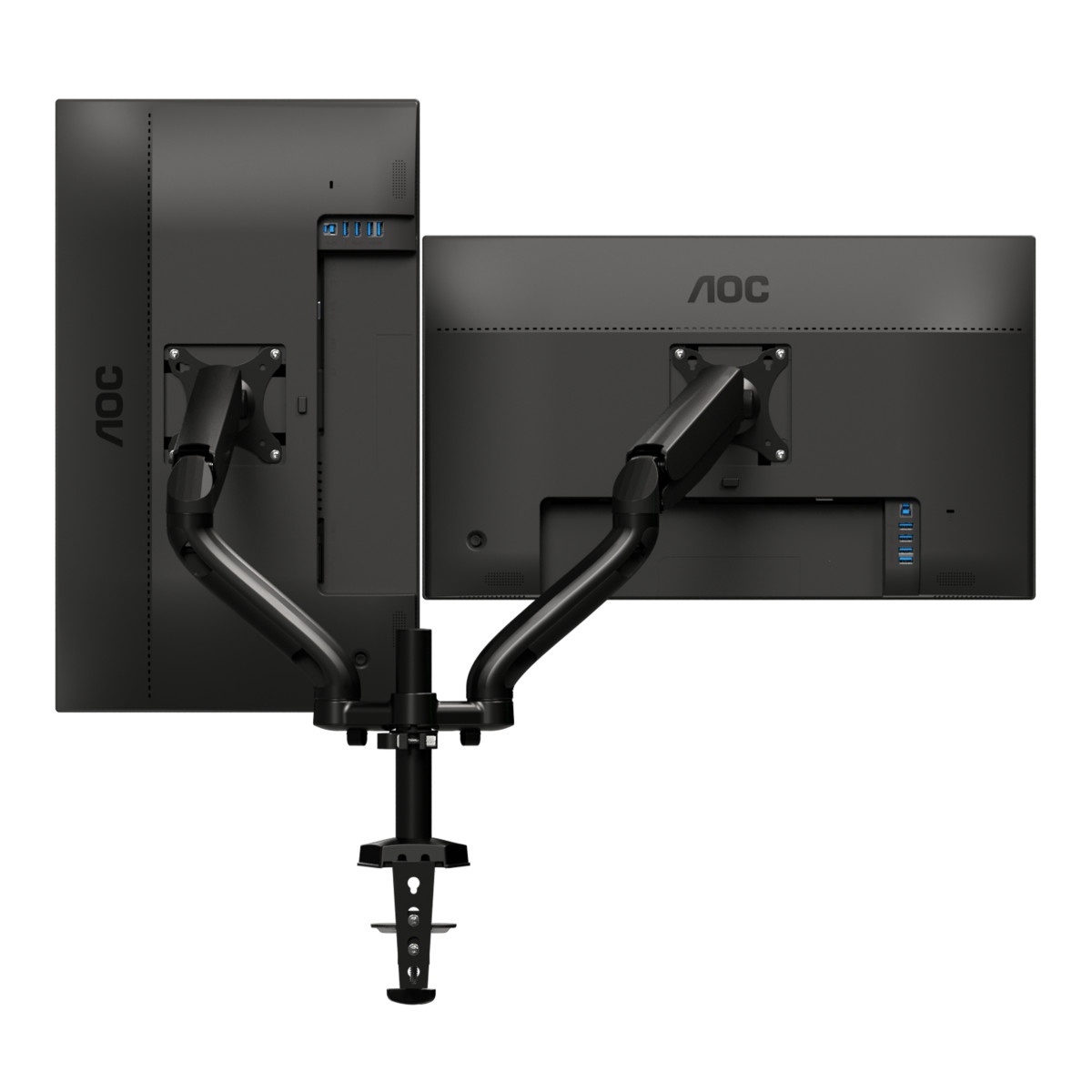 AD110D0 Dual Monitor Arm Up To 27in