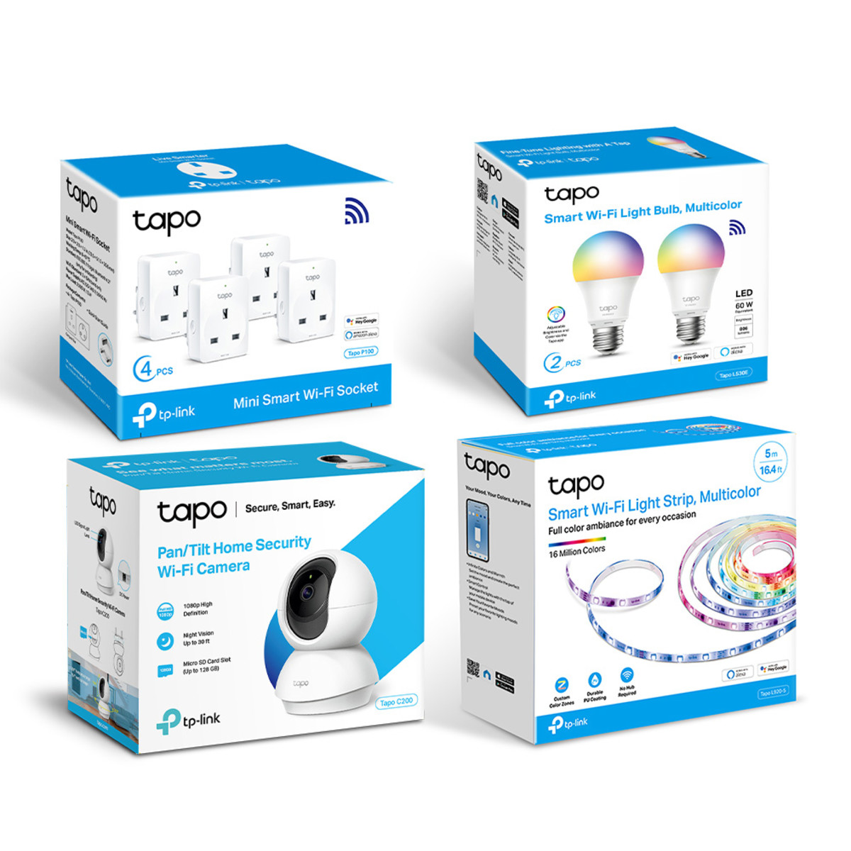Tapo Smart Home Deluxe Starter Pack