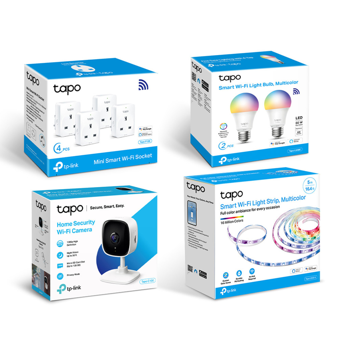 Tapo Smart Home Colour Starter Pack