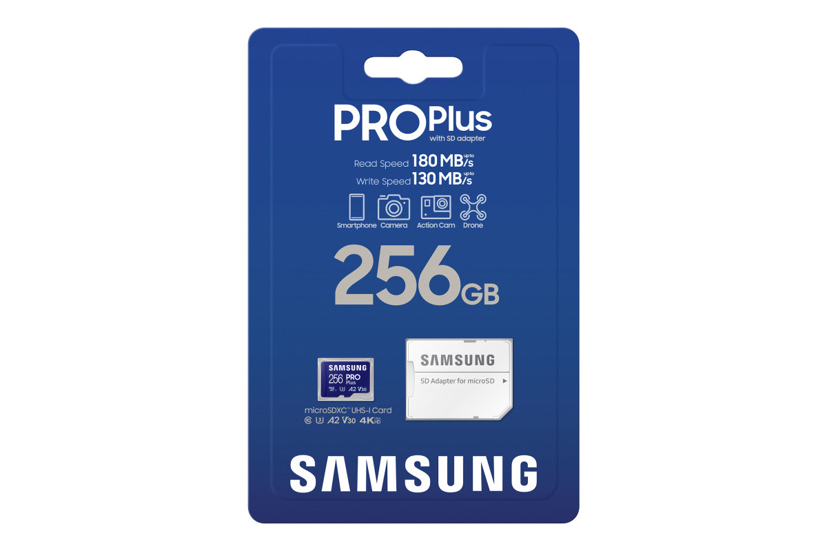 FC 256GB PRO Plus microSD with Adapter
