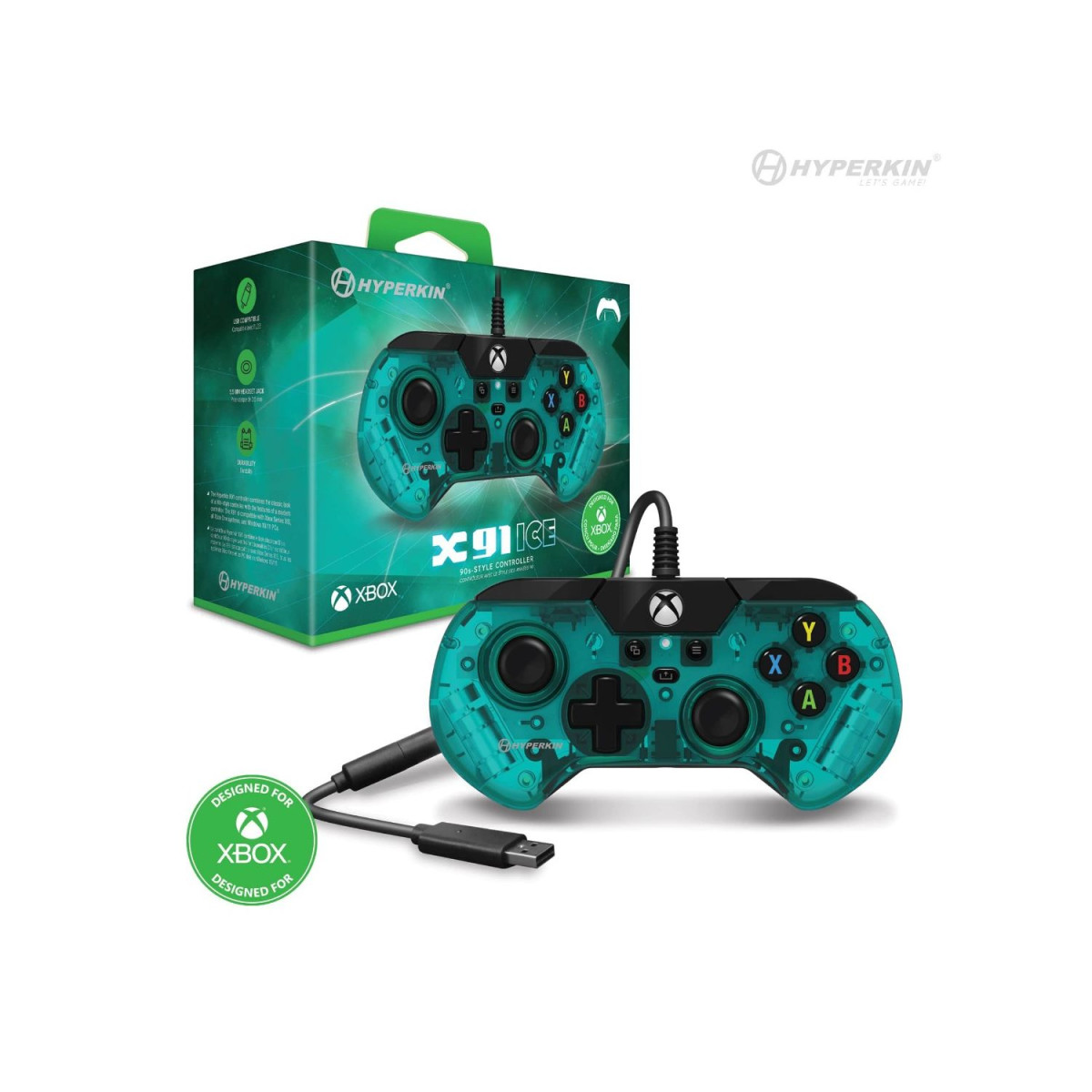X91 Wired Controller - Green