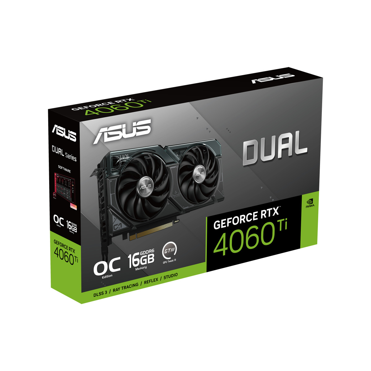GPU NV 4060Ti Dual O16GB OC Fan