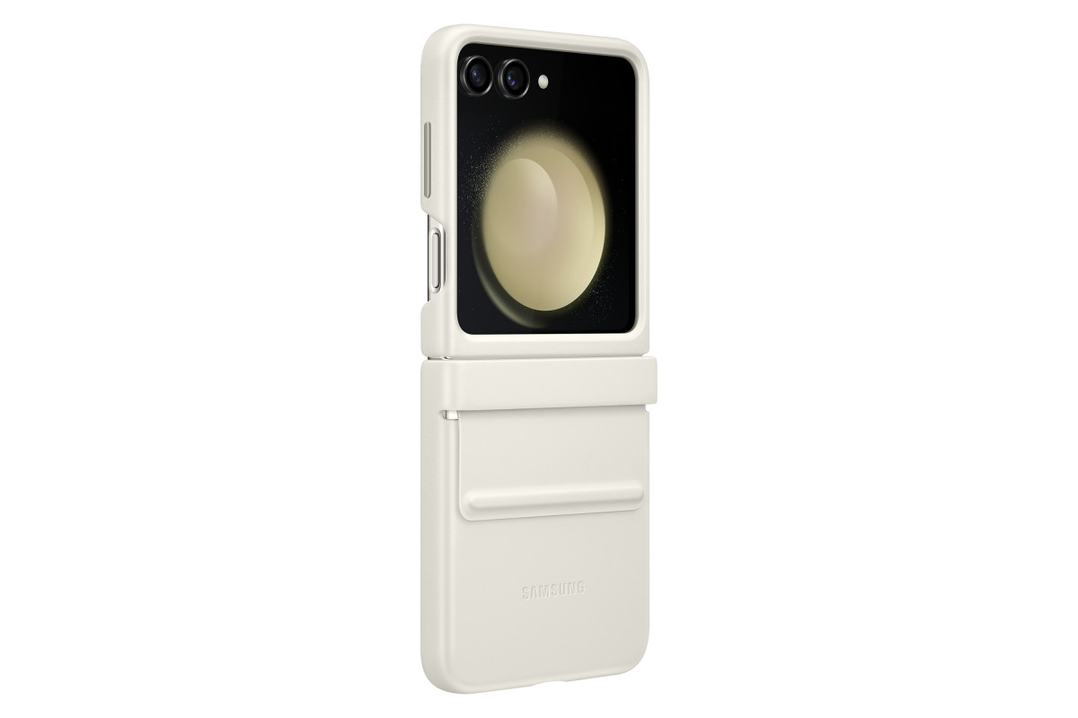 Flip5 Flap Eco-Leather Case Cream