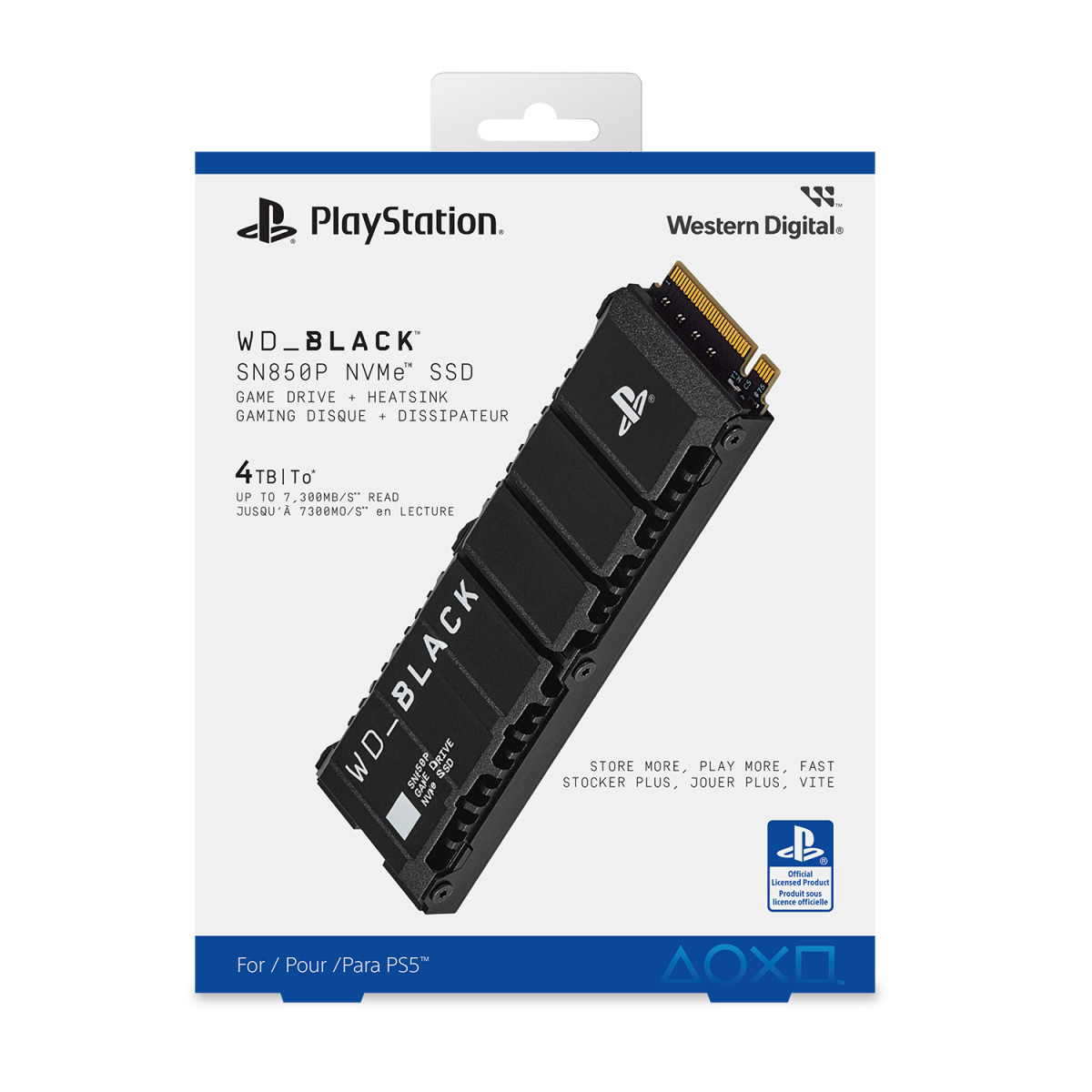 SSD Int 4TB SN850P HS For PS5