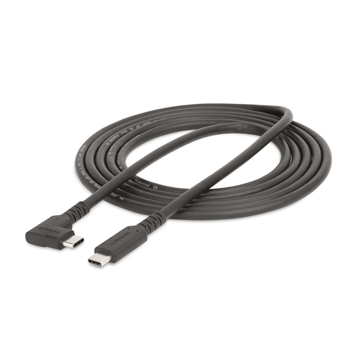 6ft (2m) Rugged Right Angle USB-C Cable