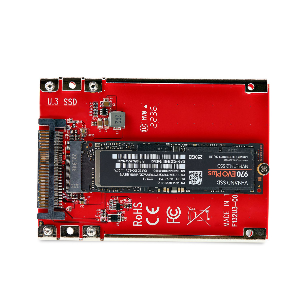 M.2 to U.3 Adapter For M.2 NVMe SSDs