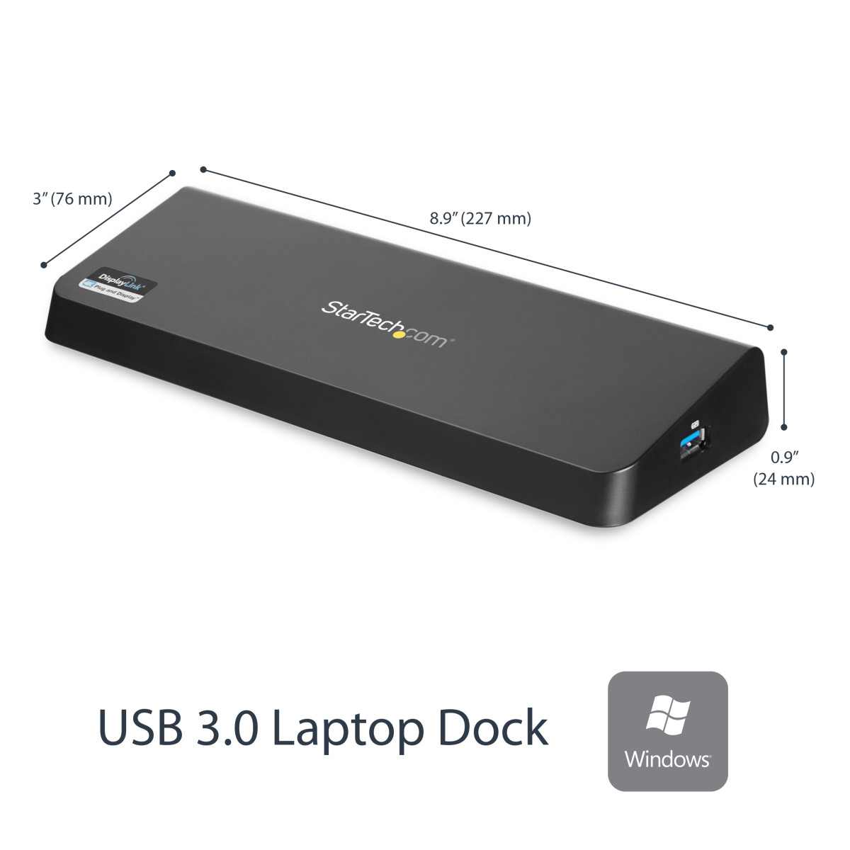 USB 3.0 4K Laptop Docking Station