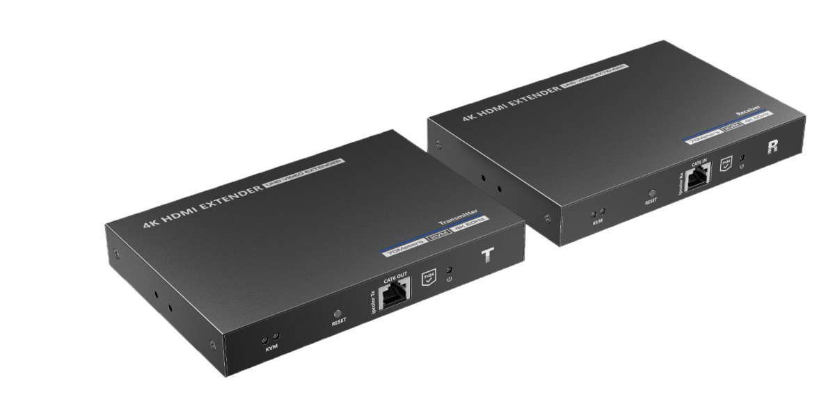 4K KVM 60hz Console Extender with POC Ov