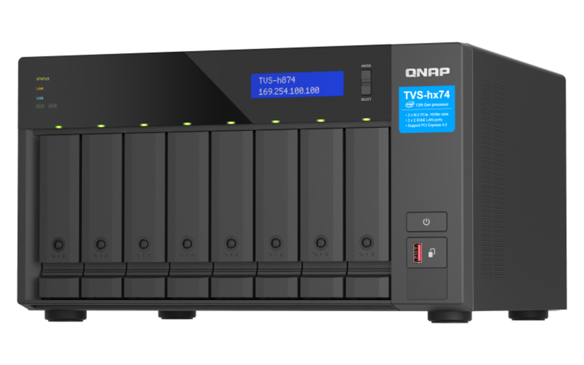 TVS-H874-I5-32G 8-Bay Quts Hero NAS