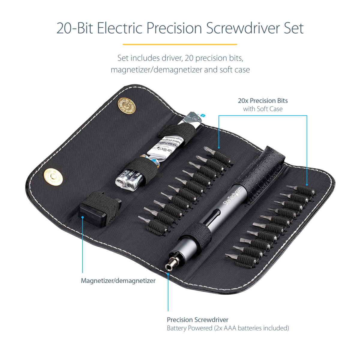 20-Bit Electric Precision Screwdriver