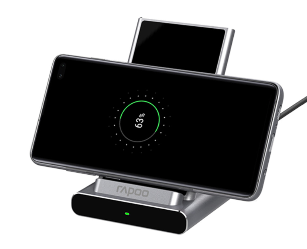 XC350 Wireless Charging Stand - Silver