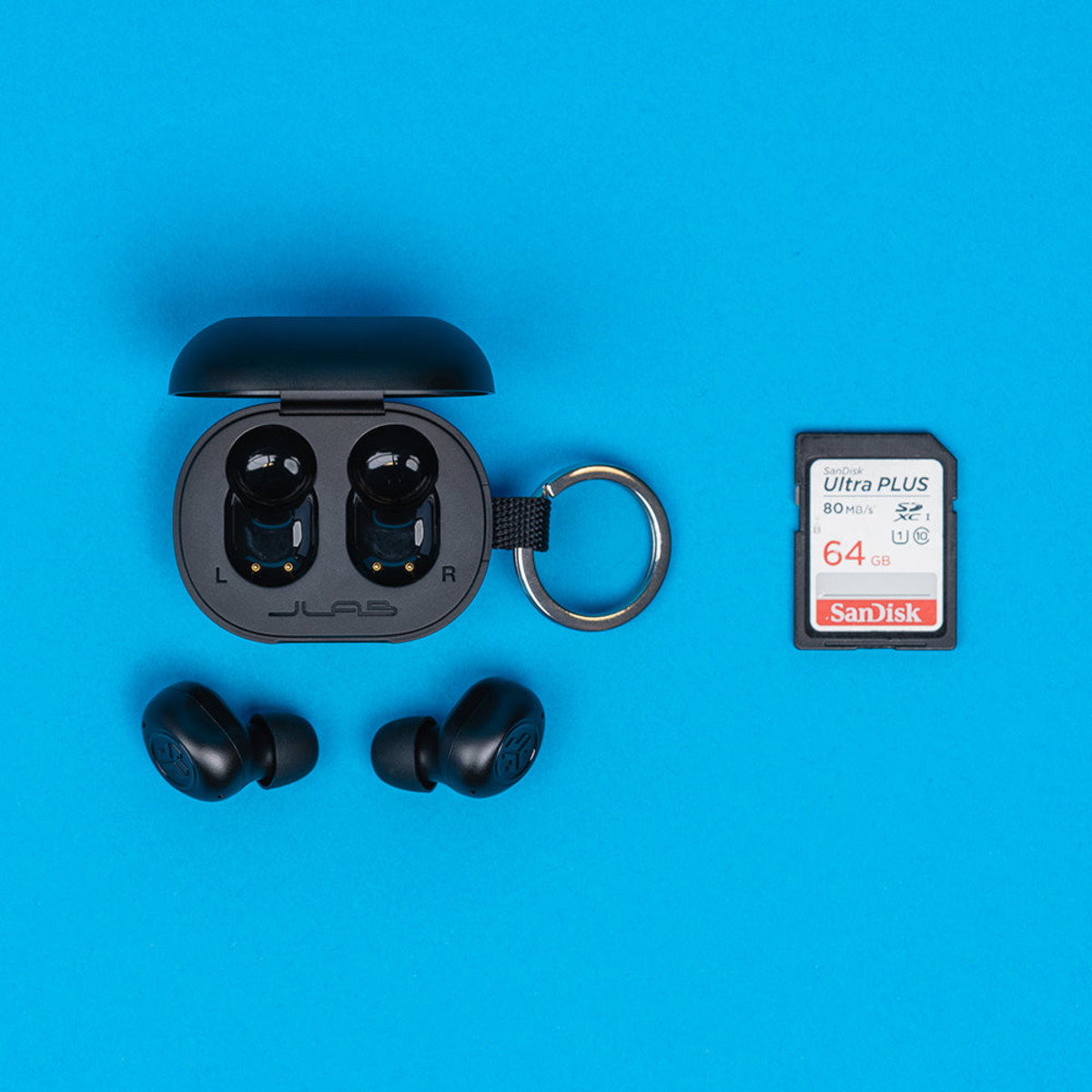 JBuds Mini True Wireless Earbuds- Black