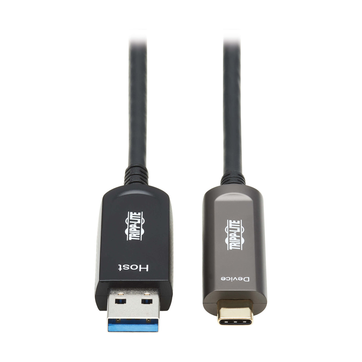 USB-A To USB-C AOC Cable (M/M)  BLK 10 m