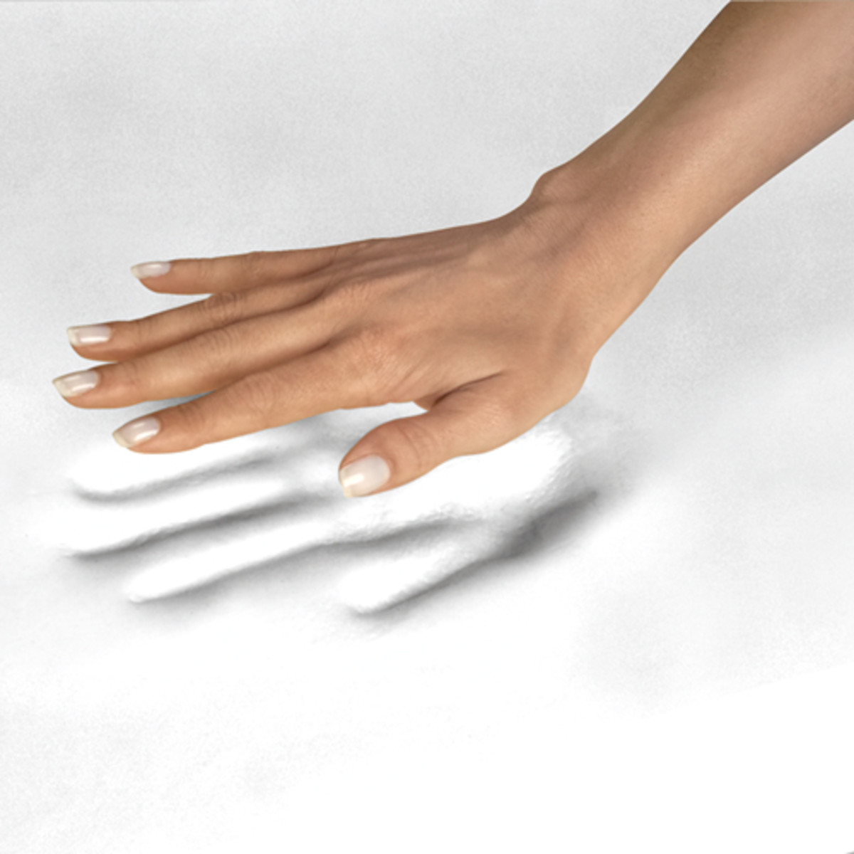 Memory Foam Mousepad Wrist Support Blk