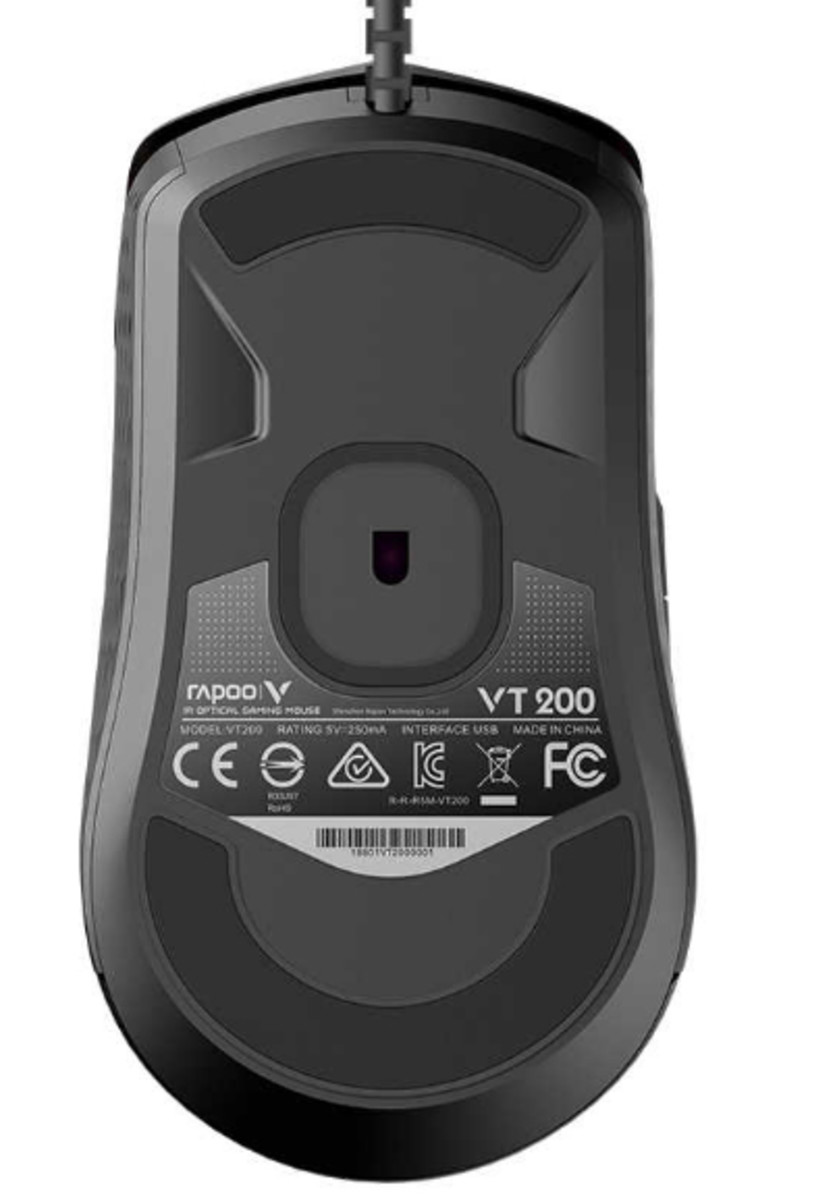 VT200 IR Gaming Optical Mouse Black