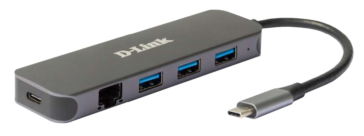 5-in-1 USB-C Hub With Gigabit Ethernet