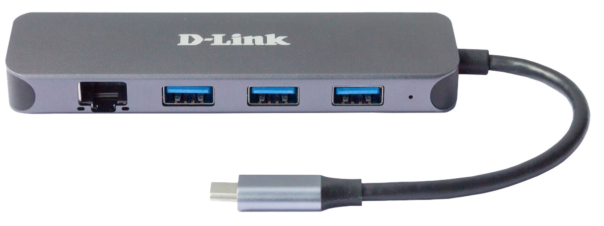 5-in-1 USB-C Hub With Gigabit Ethernet