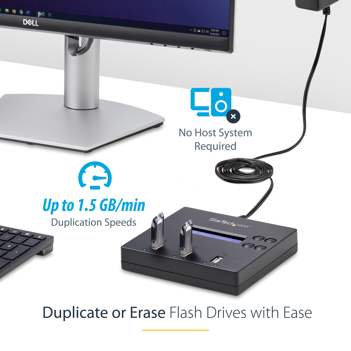 USB 2.0 Flash Drive Duplicator & Eraser