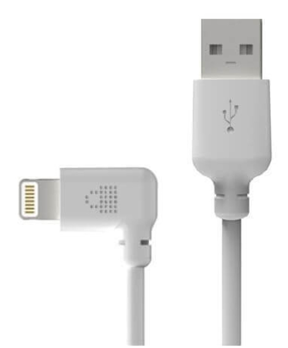 Lightning Cable Right Angle 1.2m 5-pack